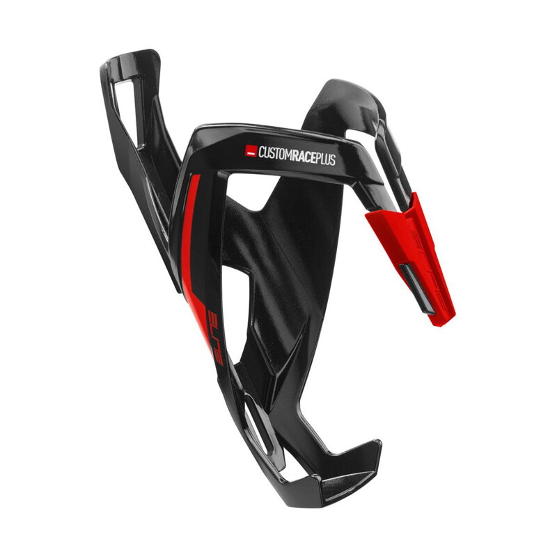 ELITE Košík CUSTOM RACE PLUS černo/červený lesklý ELITE Košík CUSTOM RACE PLUS černo/červený lesklý