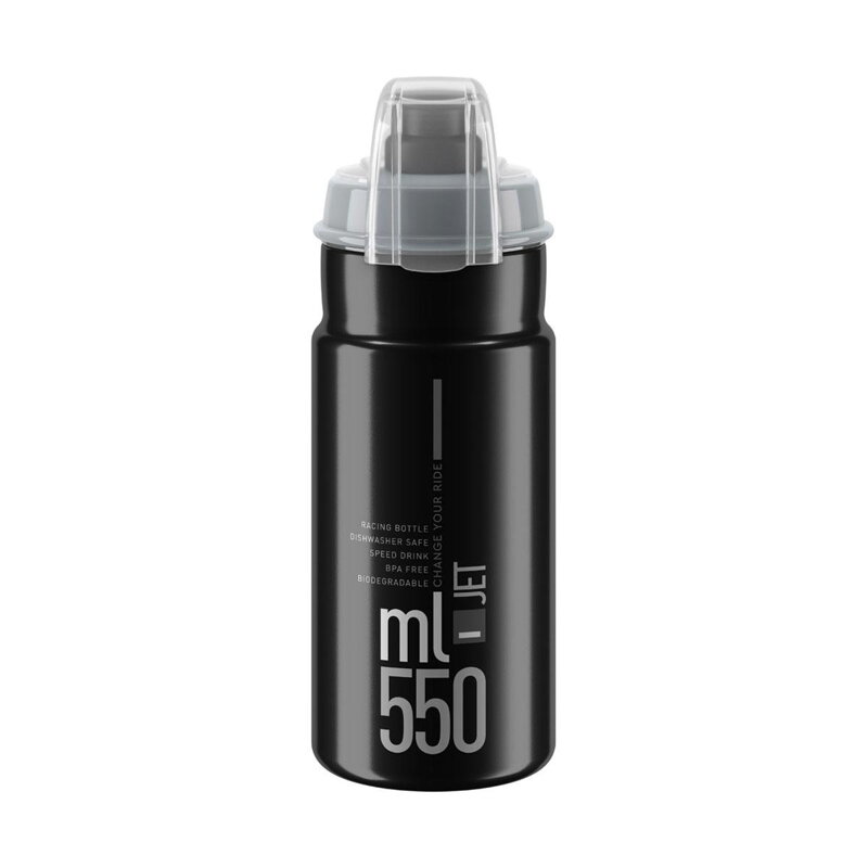 ELITE Láhev JET PLUS 550 černá/šedá ELITE Láhev JET PLUS 550 černá/šedá