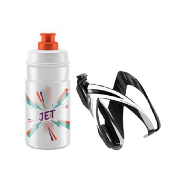 ELITE Flaška s košíkem set CEO oranžové logo, 350 ml