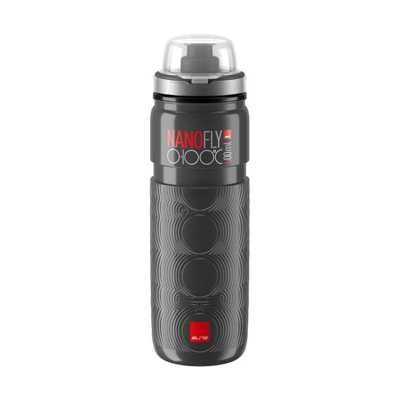 ELITE Láhev NANO FLY 0-100°C tmavá šedá 500 ml