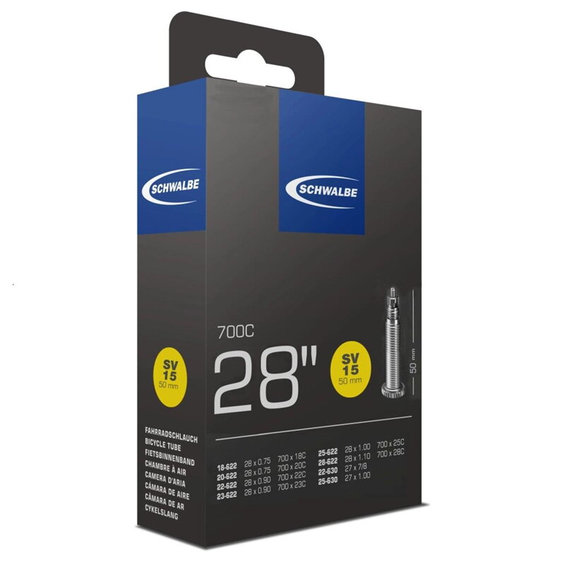 SCHWALBE Duše SV15 700x18/28C FV 50mm (18/28-622) 105g