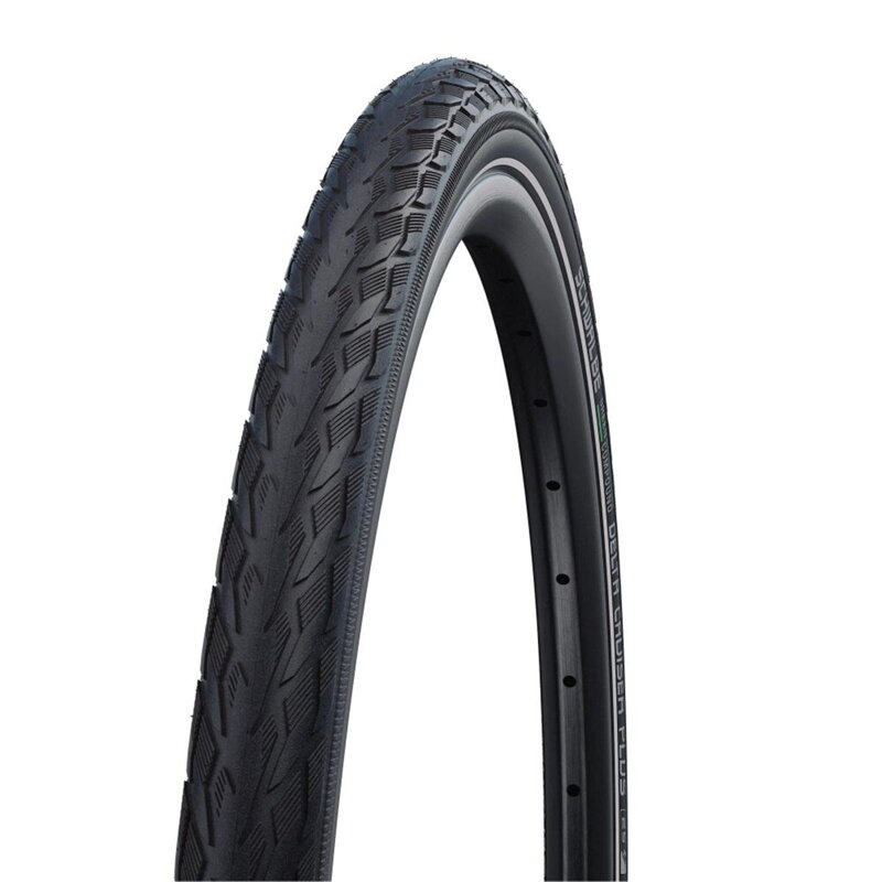 SCHWALBE Plášť DELTA CRUISER PLUS (40-622) 28x1.50 700x38C Active 50EPI PunctureGuard 890g Reflex Green