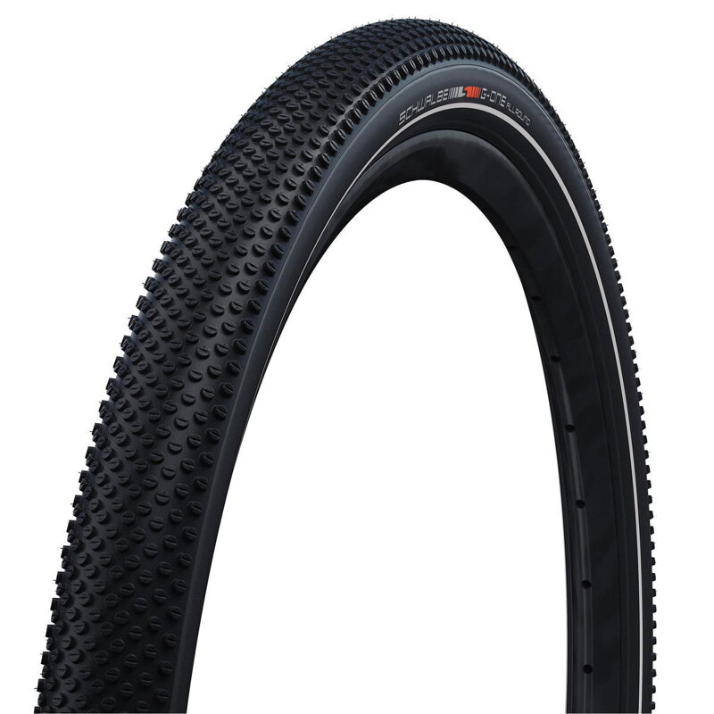 SCHWALBE Plášť G-ONE ALLROUND 29x2.25 (57-622) 67EPI 695g TLR Perf RaceGuard RACE Addix Green reflex skládací