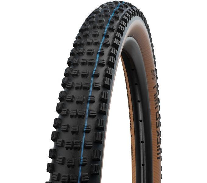 SCHWALBE Plášť WICKED WILL 27.5x2.40 (62-584) 67EPI 795g TLE Evo Super Ground Addix SpeedGrip hnedý bok sklad