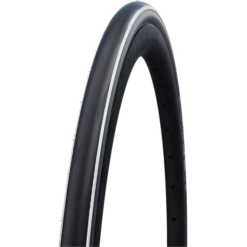 SCHWALBE Plášť ONE 700x25C (25-622) 67EPI 245g Performance biele pásiky skladací