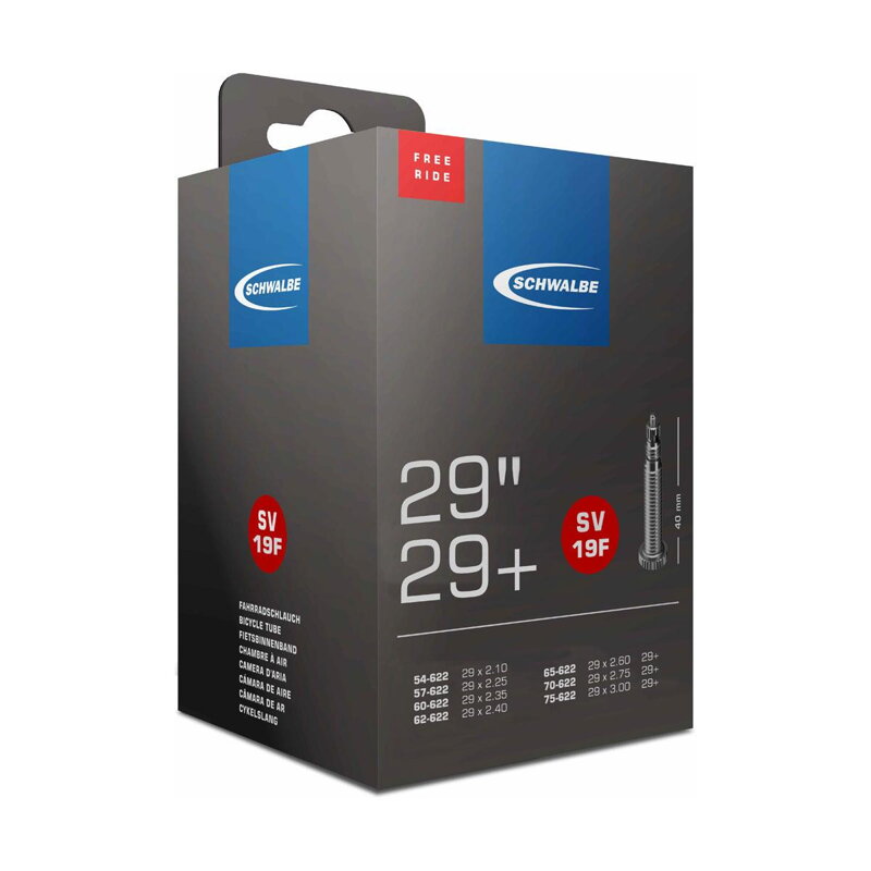 SCHWALBE Duše SV19F 29x2.10/3.00 FV 40mm (54/75-622) 215g Freeride