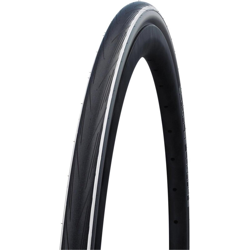 SCHWALBE Plášť LUGANO II (25-622) 700x25C Active 50EPI K-Guard 365g Bílý pruh