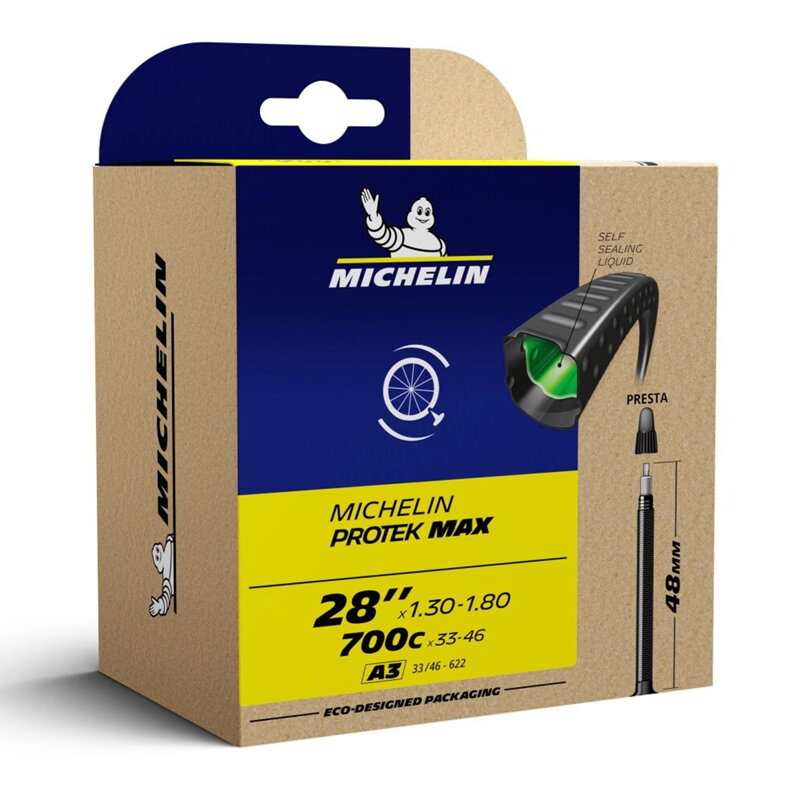 MICHELIN Duša A3 PROTEK MAX 700x33/46C (33/46-622) FV 48 mm 250g