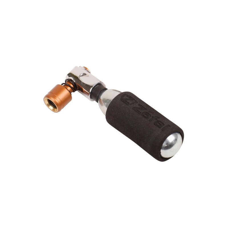 ZÉFAL Minipumpa EZ BIG SHOT + CO2 bombička 16 g bronz/stříbrná