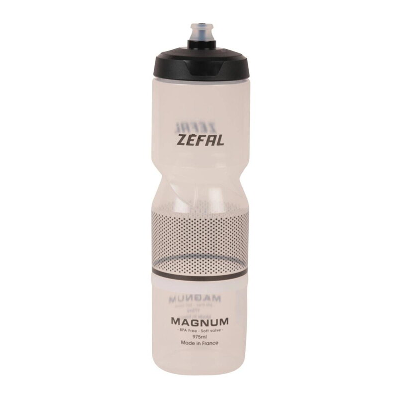 ZÉFAL Láhev MAGNUM SOFT 975 ml transparentní/černá