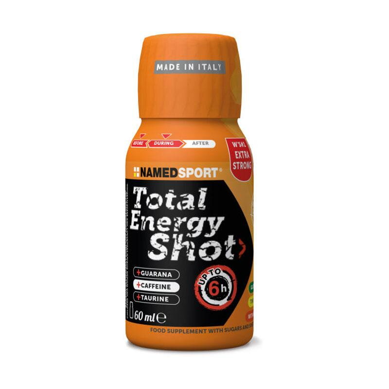 NAMEDSPORT Nápoj TOTAL ENERGY SHOT pomeranč s kofeinem 60ml