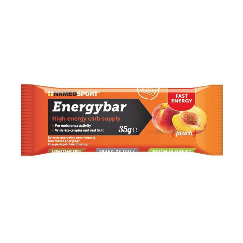 NAMEDSPORT Tyčinka ENERGYBAR broskev 35g