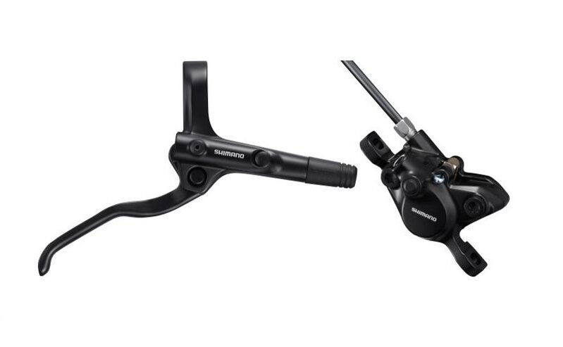 SHIMANO Brzda hydr. MT200 zadná čierna Post Mount 1450mm hadička+plat